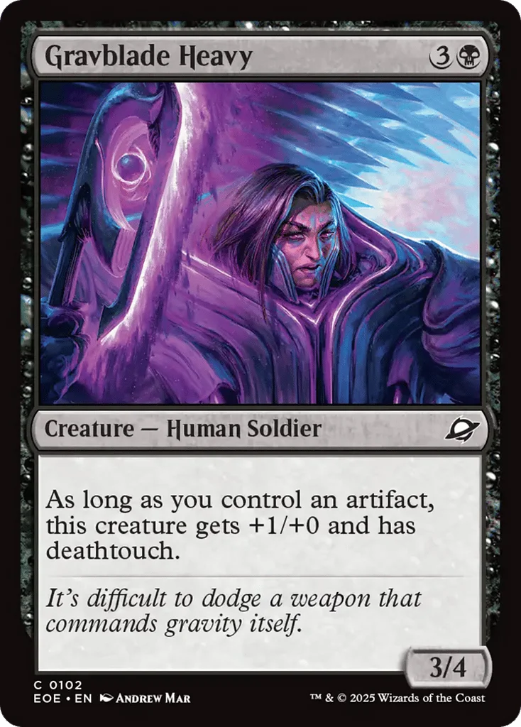 Gravblade Heavy · Edge of Eternities