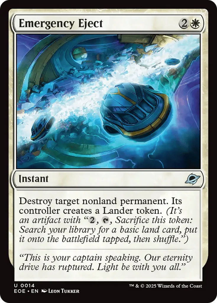 Emergency Eject · Edge of Eternities