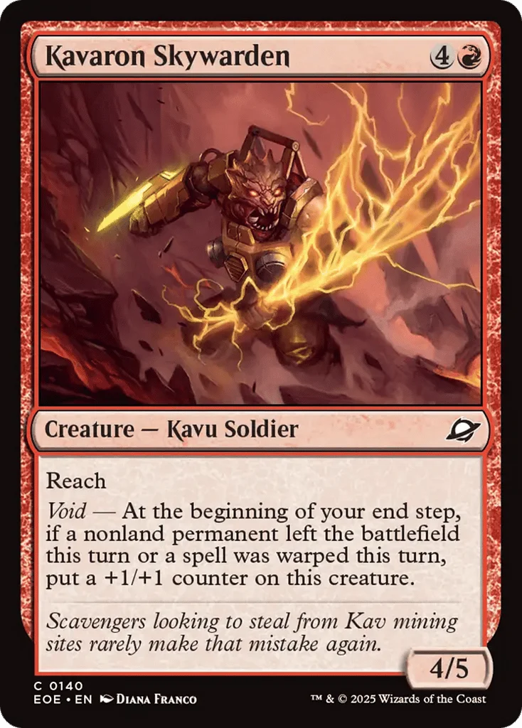 Kavaron Skywarden · Edge of Eternities