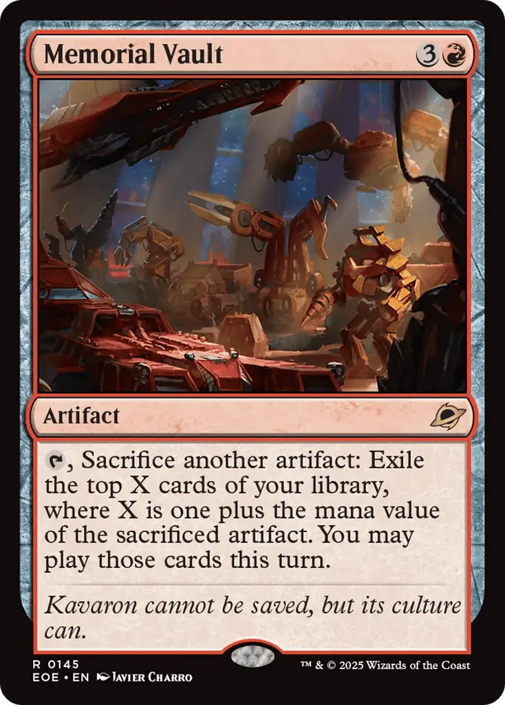 Memorial Vault · Edge of Eternities