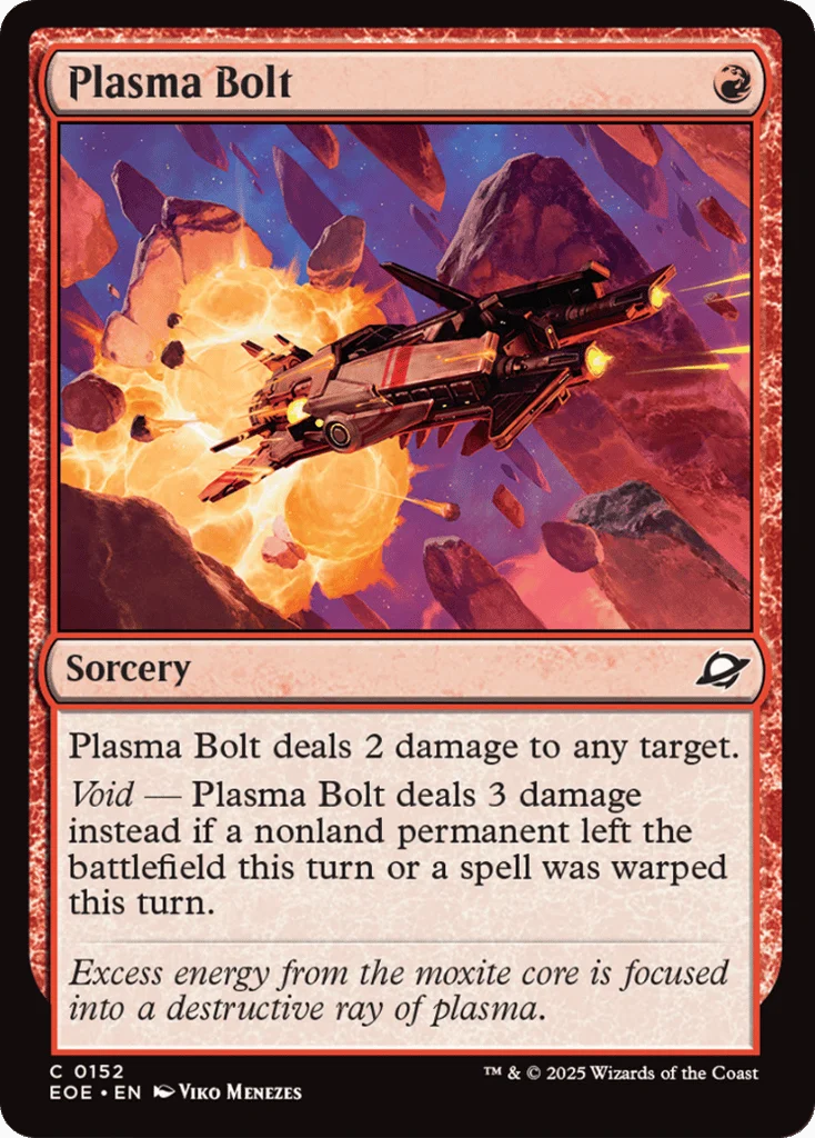 Plasma Bolt · Edge of Eternities