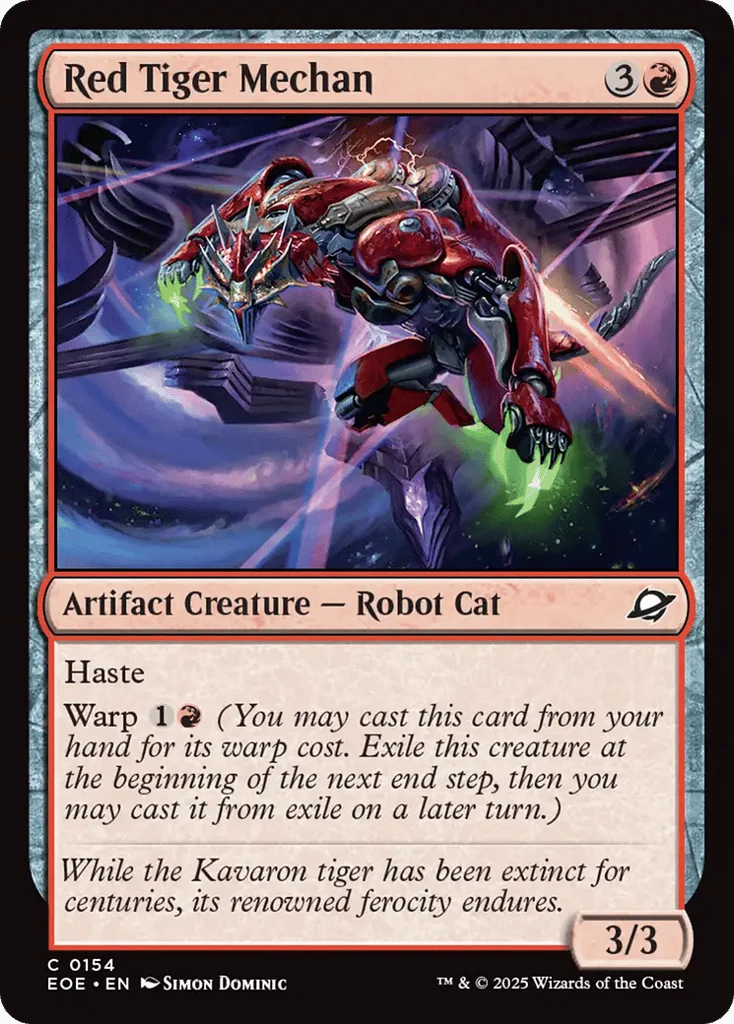 Red Tiger Mechan · Edge of Eternities