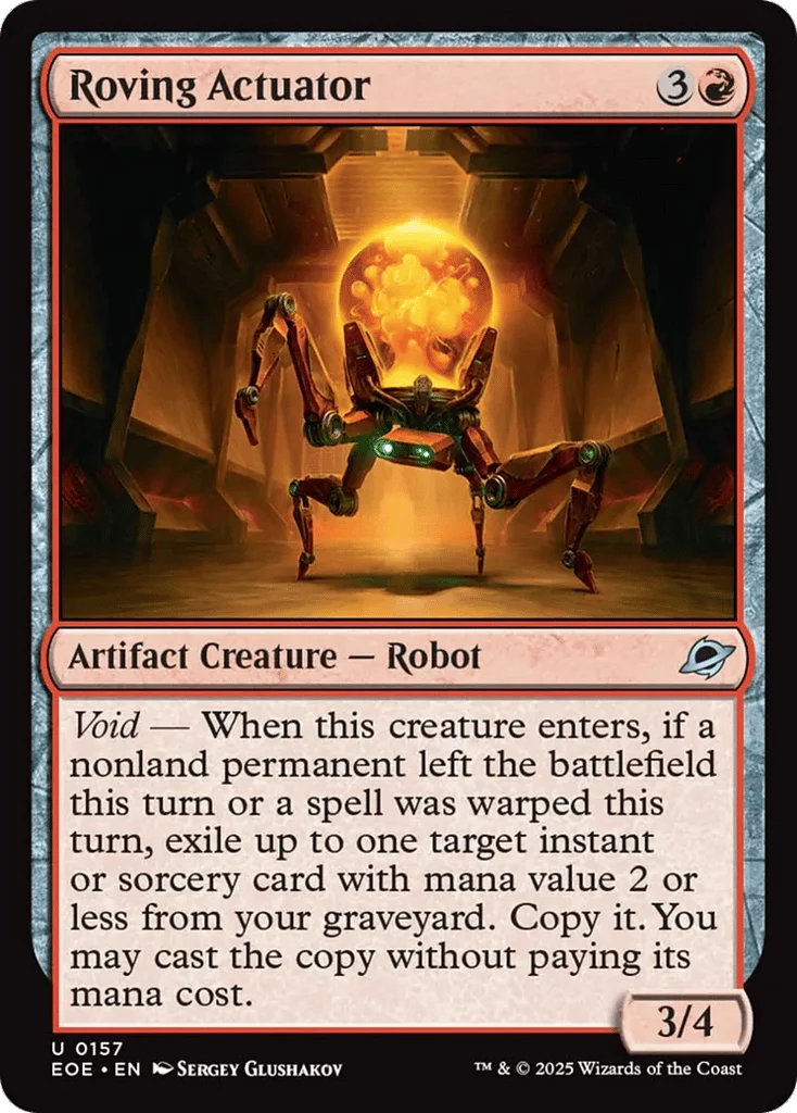 Roving Actuator · Edge of Eternities
