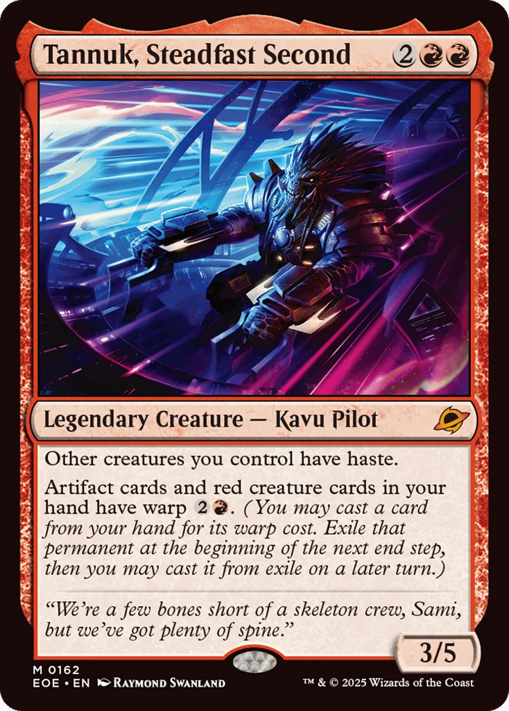 Tannuk, Steadfast Second · Edge of Eternities
