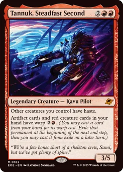 Tannuk, Steadfast Second