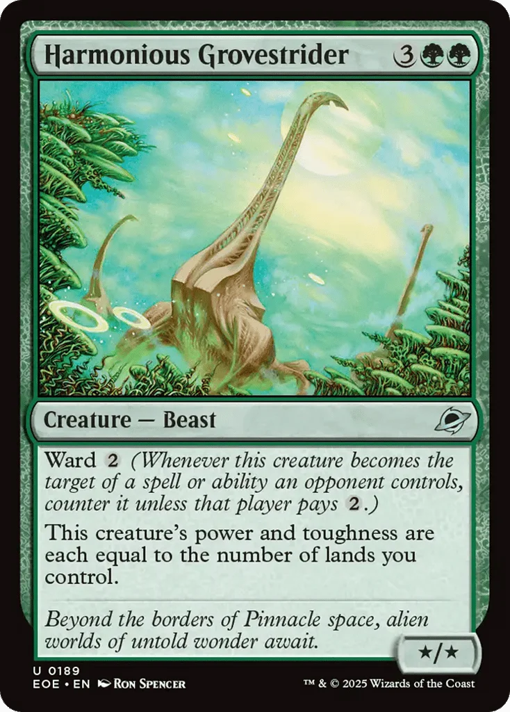 Harmonious Grovestrider · Edge of Eternities