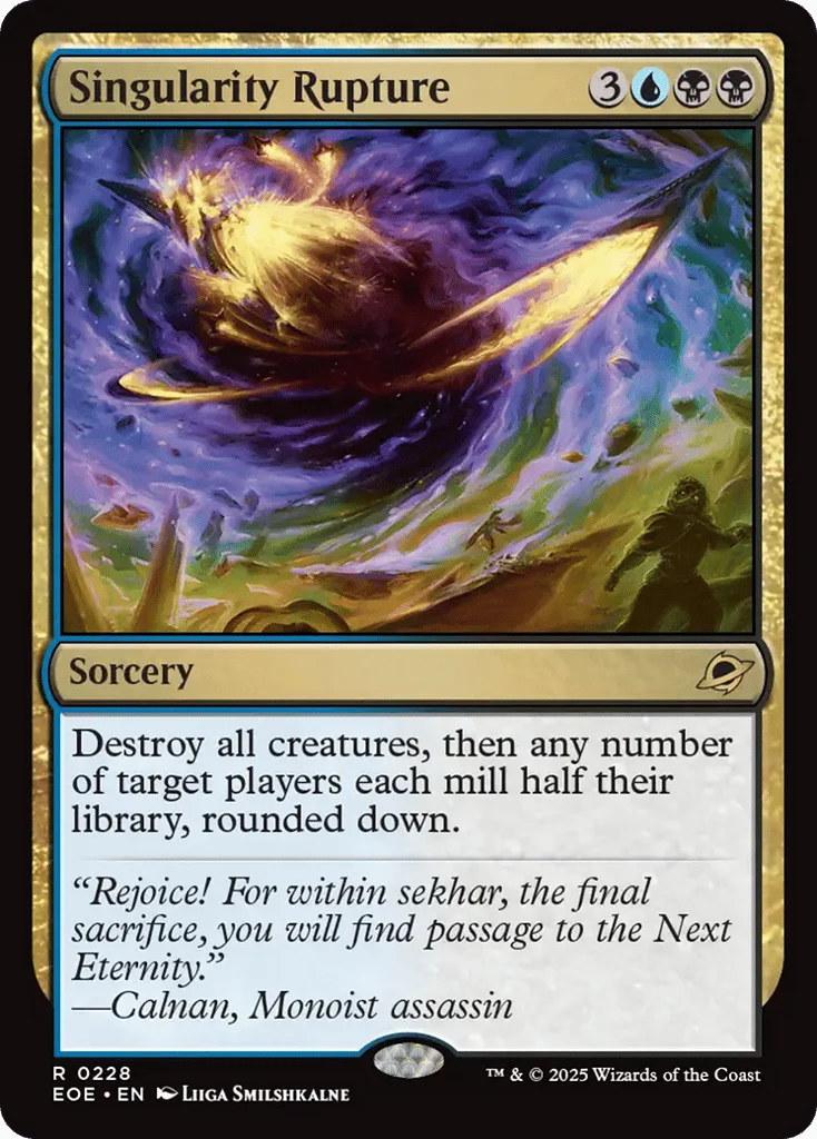 Singularity Rupture · Edge of Eternities