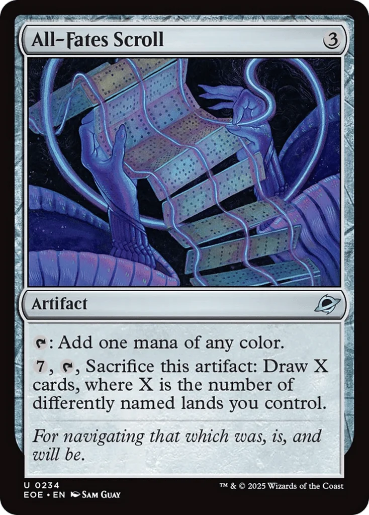 All-Fates Scroll · Edge of Eternities