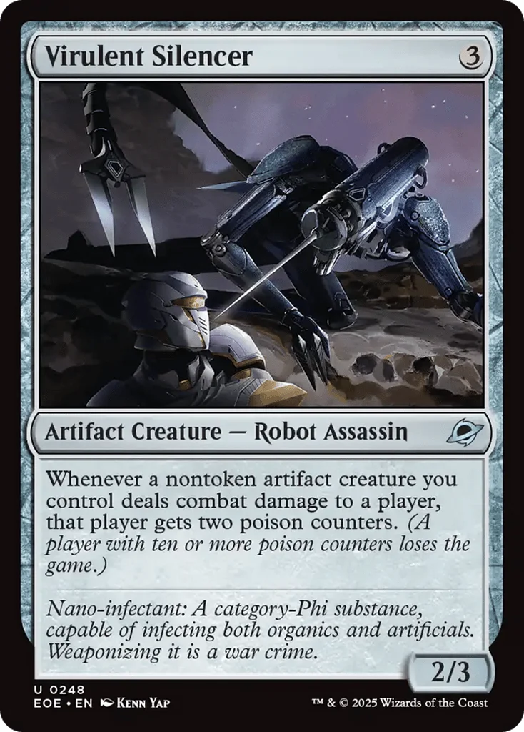 Virulent Silencer · Edge of Eternities