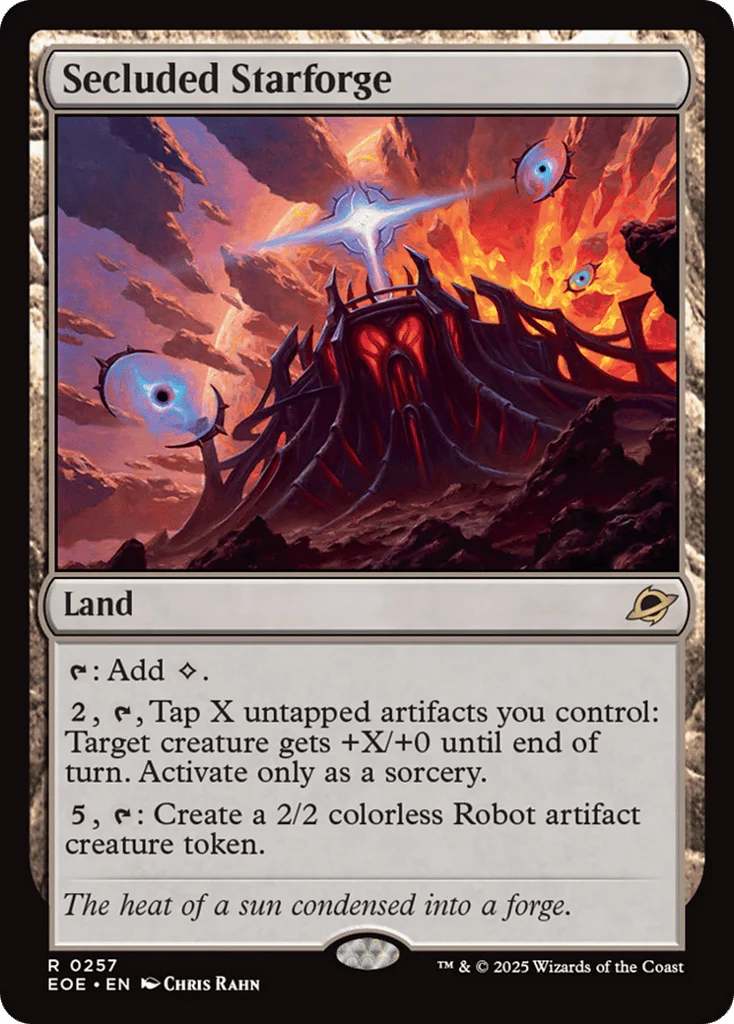 Secluded Starforge · Edge of Eternities