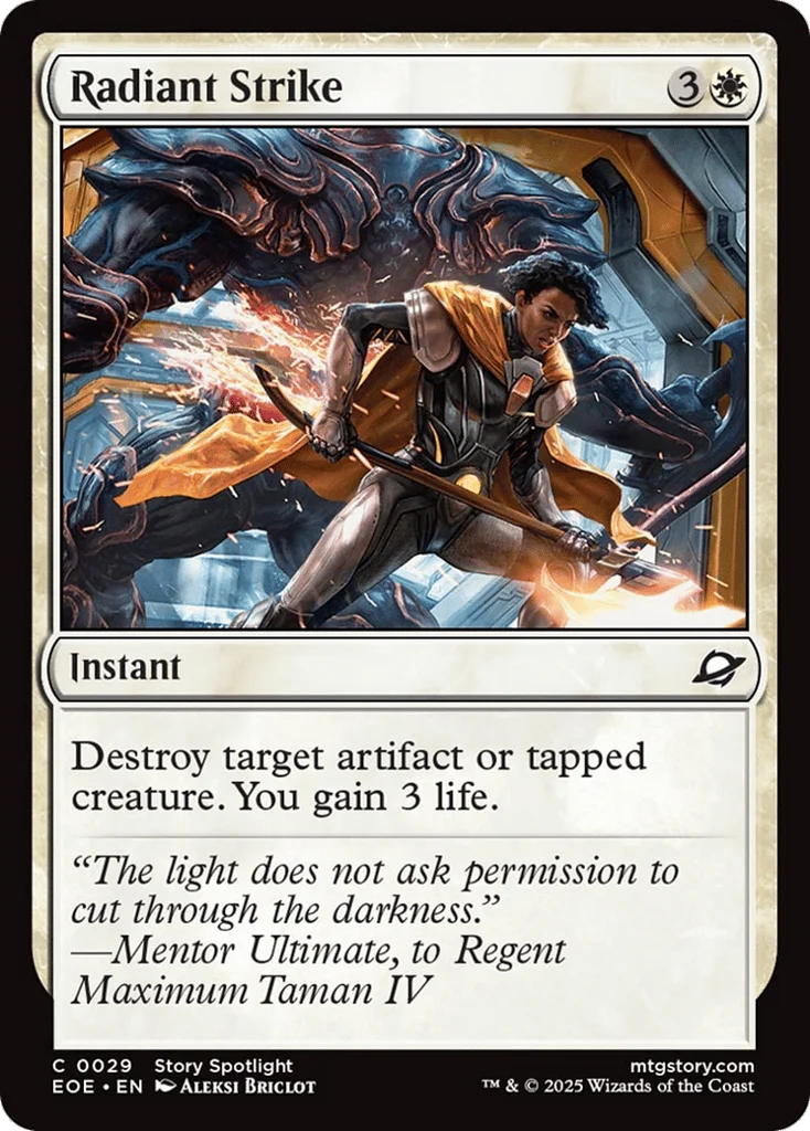 Radiant Strike · Edge of Eternities