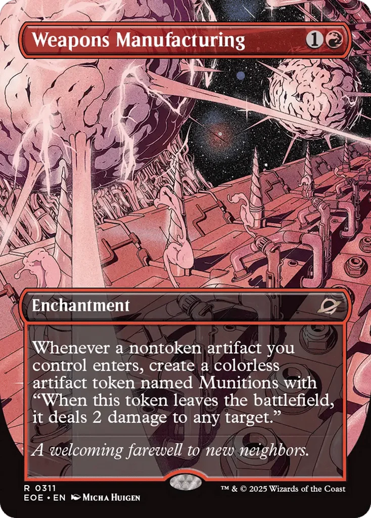 Weapons Manufacturing · Edge of Eternities