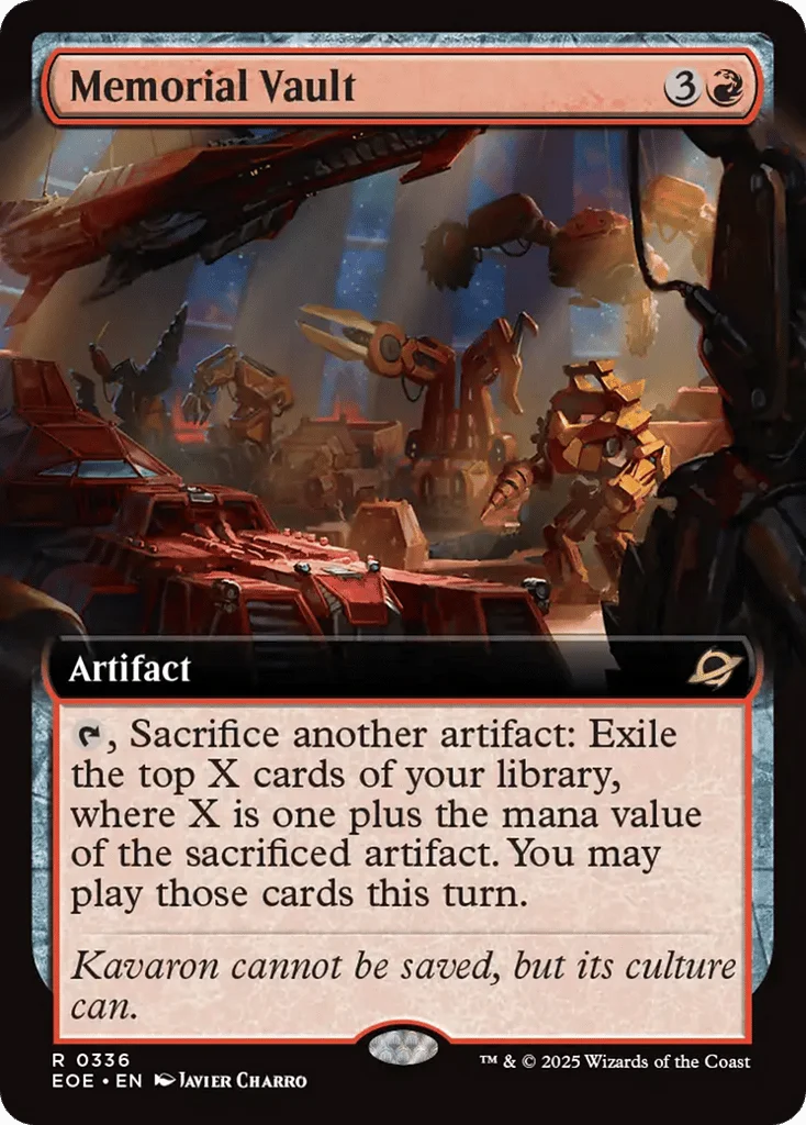 Memorial Vault · Edge of Eternities