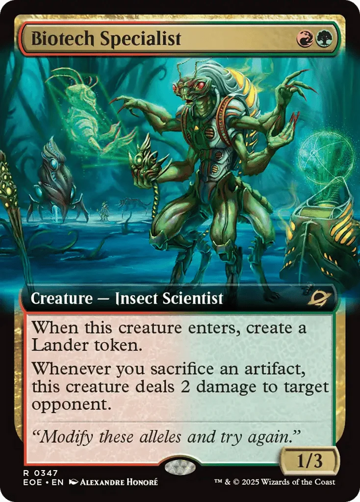 Biotech Specialist · Edge of Eternities