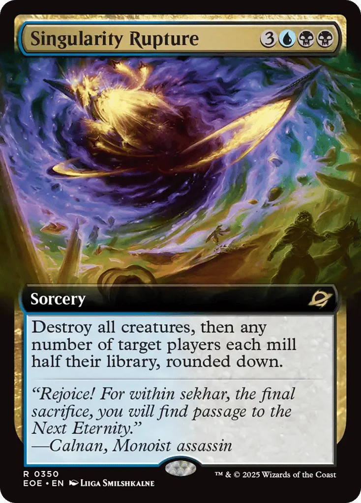 Singularity Rupture · Edge of Eternities