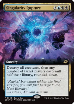 Singularity Rupture