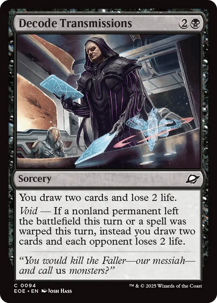 Decode Transmissions · Edge of Eternities