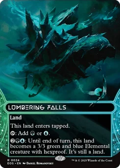 Lumbering Falls