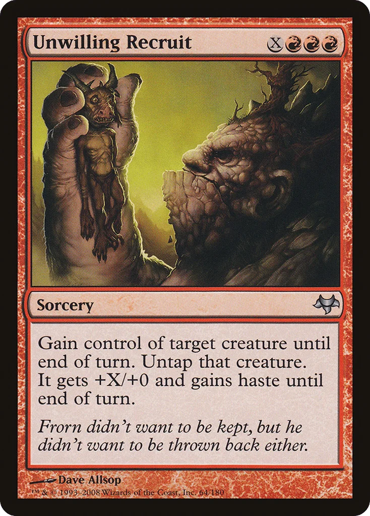 Unwilling Recruit · Eventide