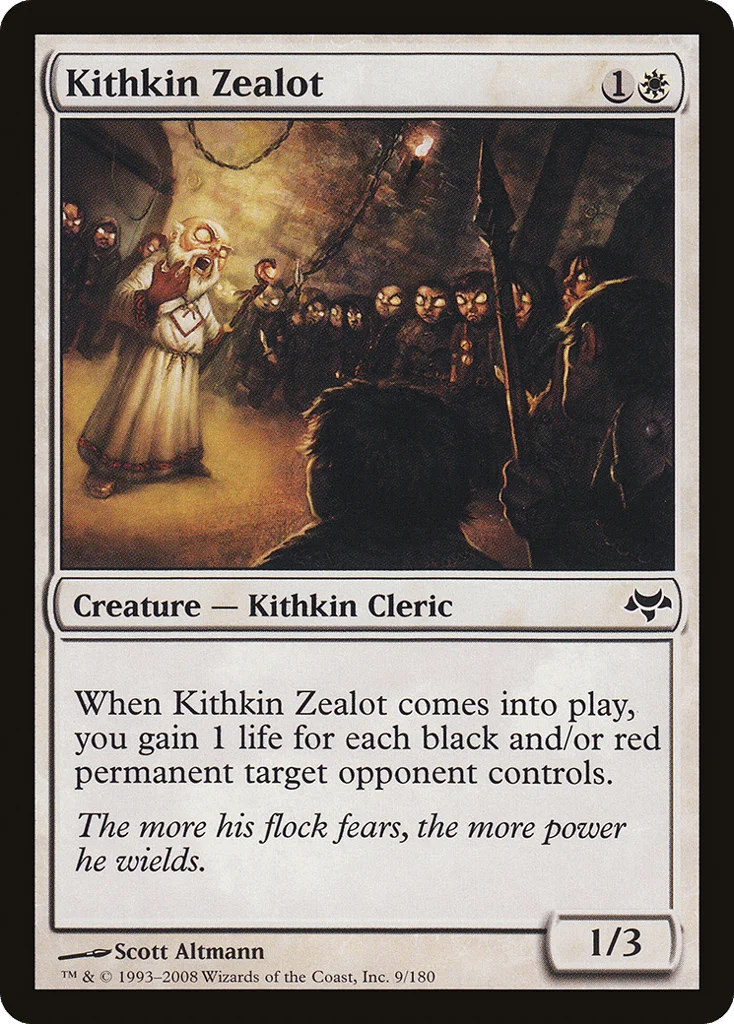 Kithkin Zealot · Eventide