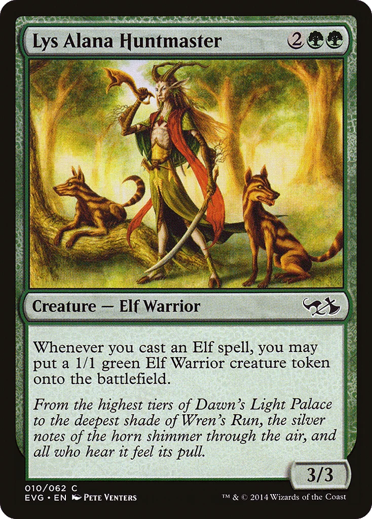 Lys Alana Huntmaster · Duel Decks Anthology: Elves vs. Goblins