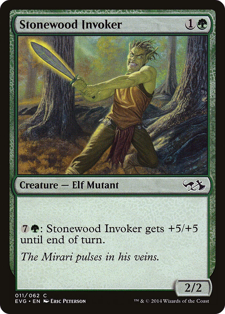 Stonewood Invoker · Duel Decks Anthology: Elves vs. Goblins