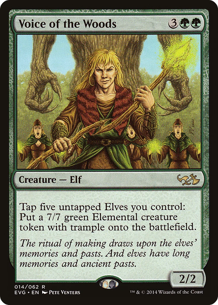 Voice of the Woods · Duel Decks Anthology: Elves vs. Goblins
