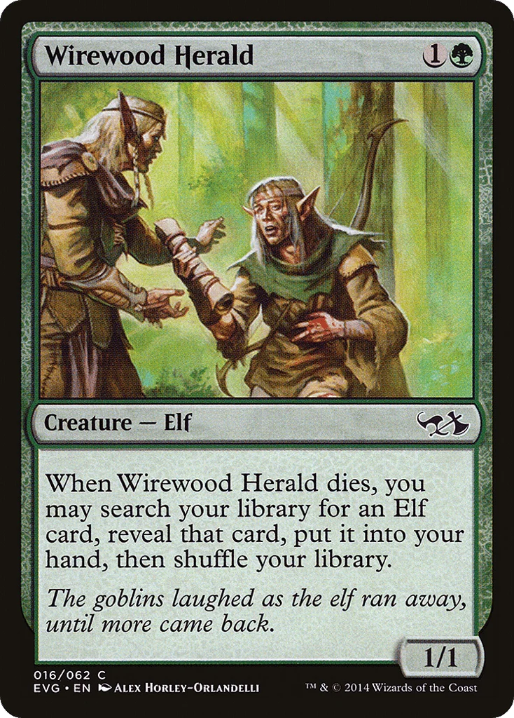 Wirewood Herald · Duel Decks Anthology: Elves vs. Goblins