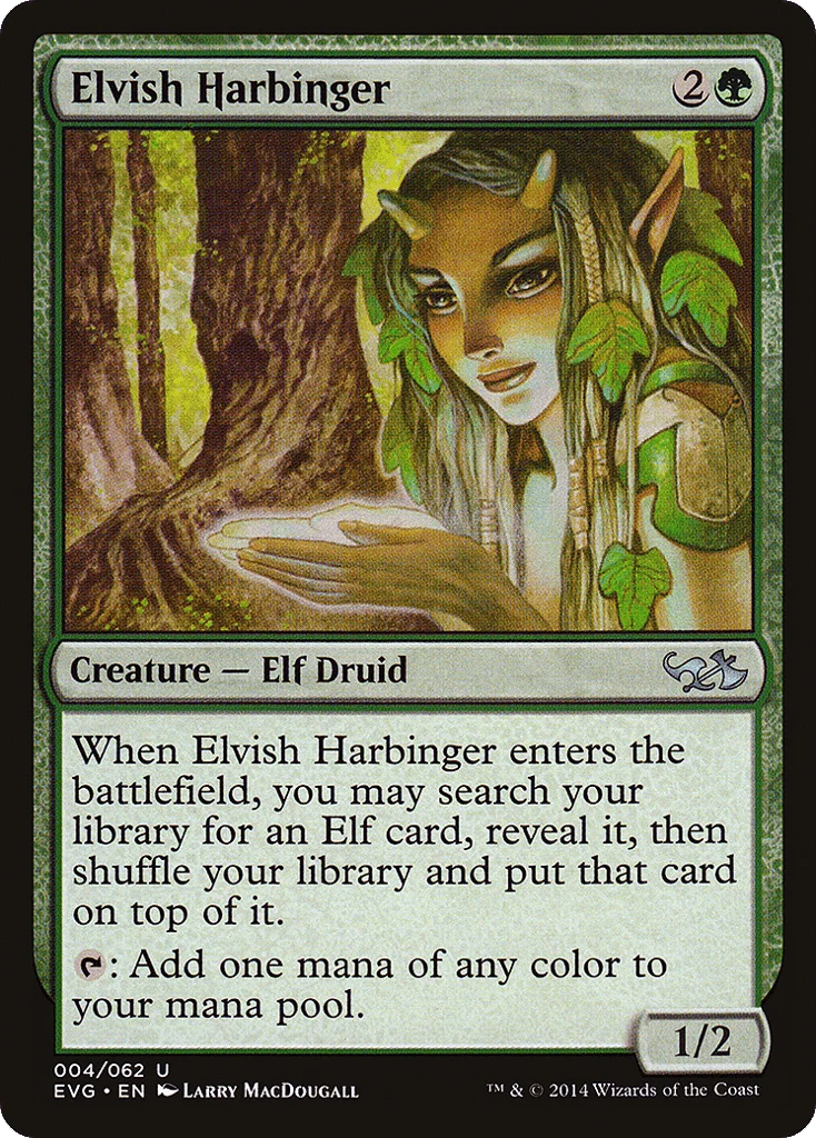 Elvish Harbinger · Duel Decks Anthology: Elves vs. Goblins