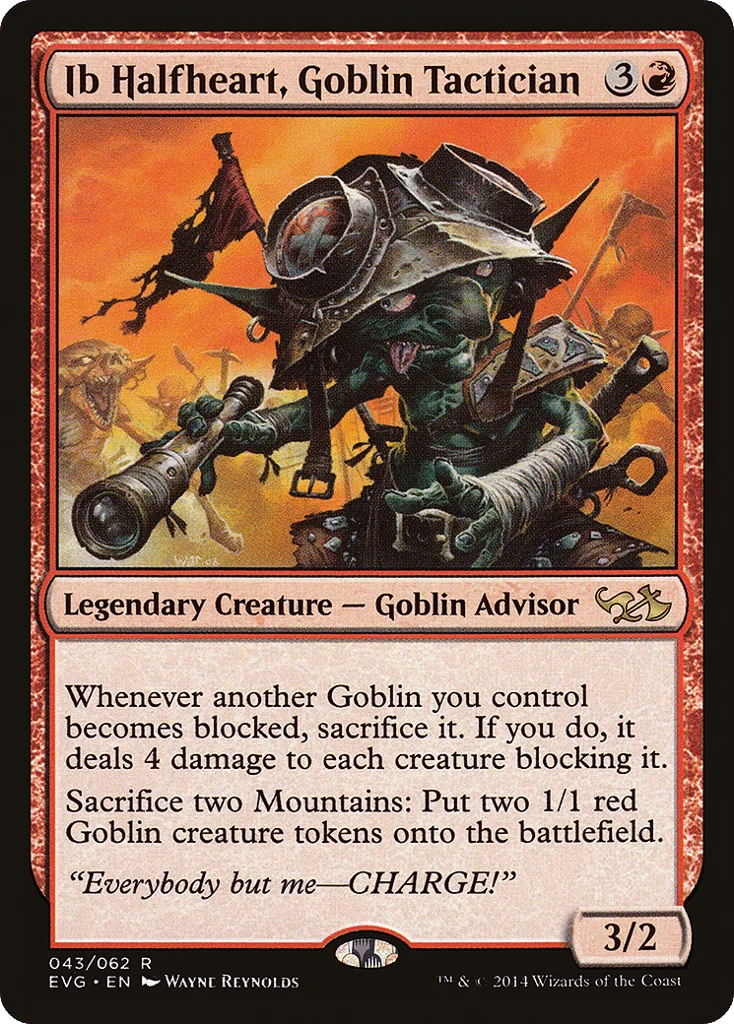 Ib Halfheart, Goblin Tactician · Duel Decks Anthology: Elves vs. Goblins