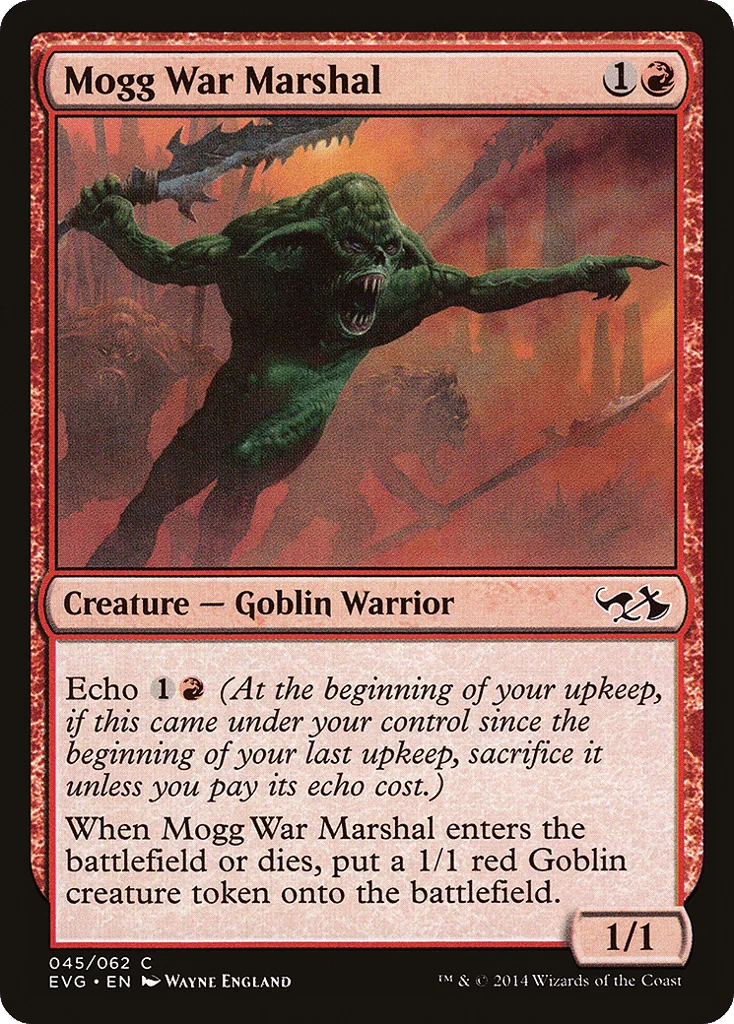 Mogg War Marshal · Duel Decks Anthology: Elves vs. Goblins