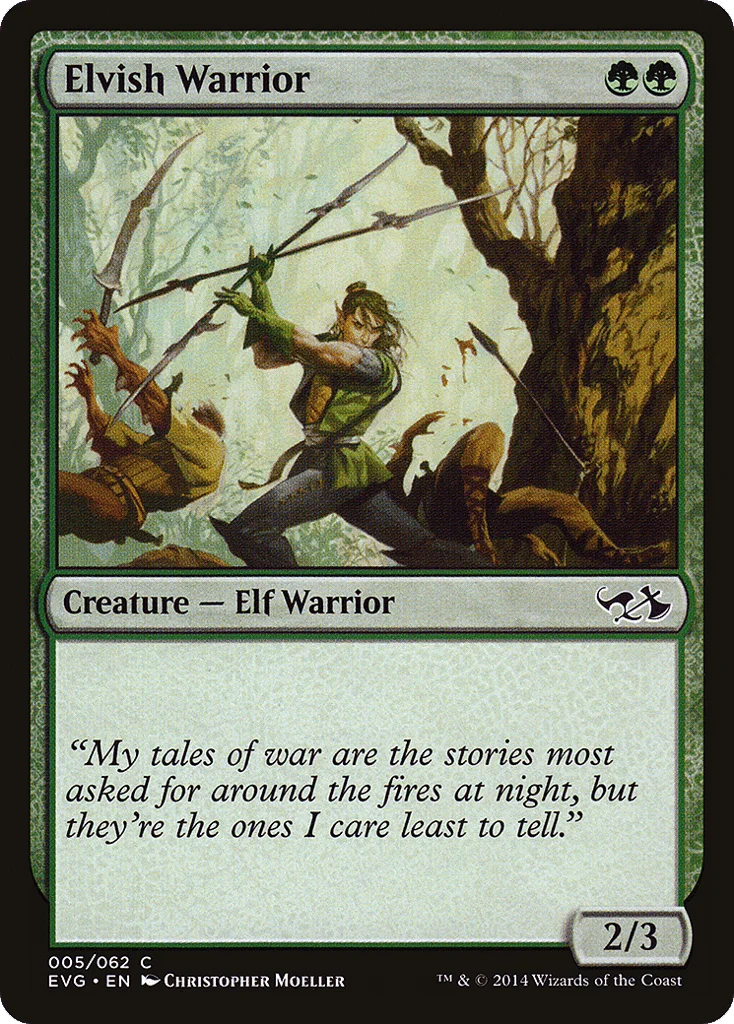 Elvish Warrior · Duel Decks Anthology: Elves vs. Goblins