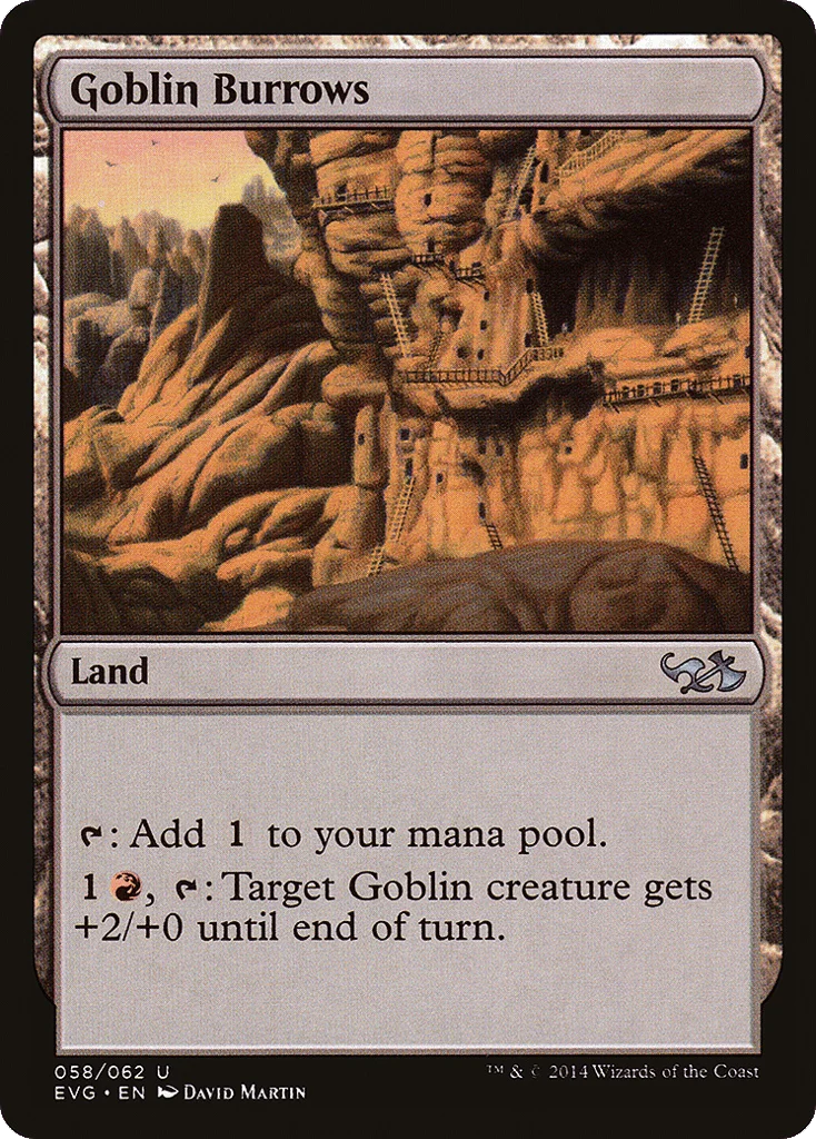 Goblin Burrows · Duel Decks Anthology: Elves vs. Goblins