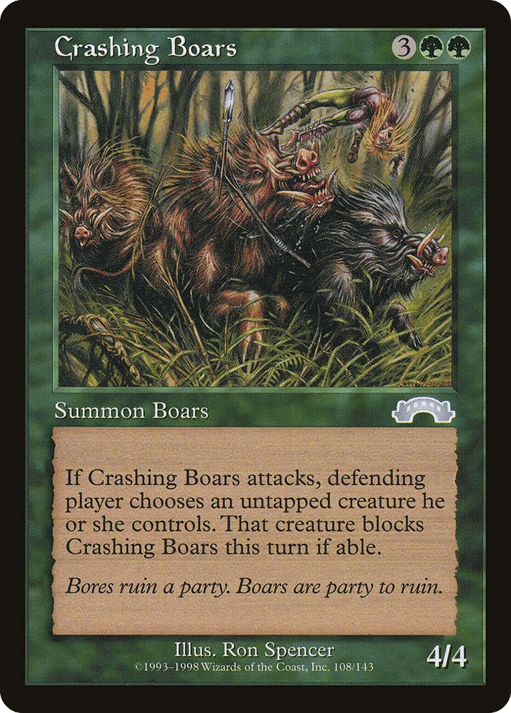 Crashing Boars · Exodus