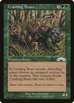 Crashing Boars