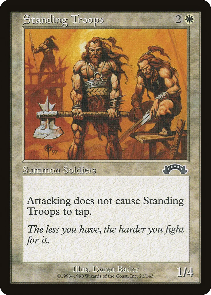 Standing Troops · Exodus