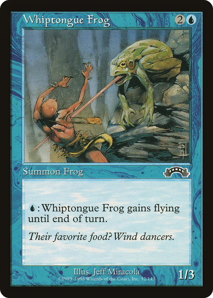 Whiptongue Frog · Exodus