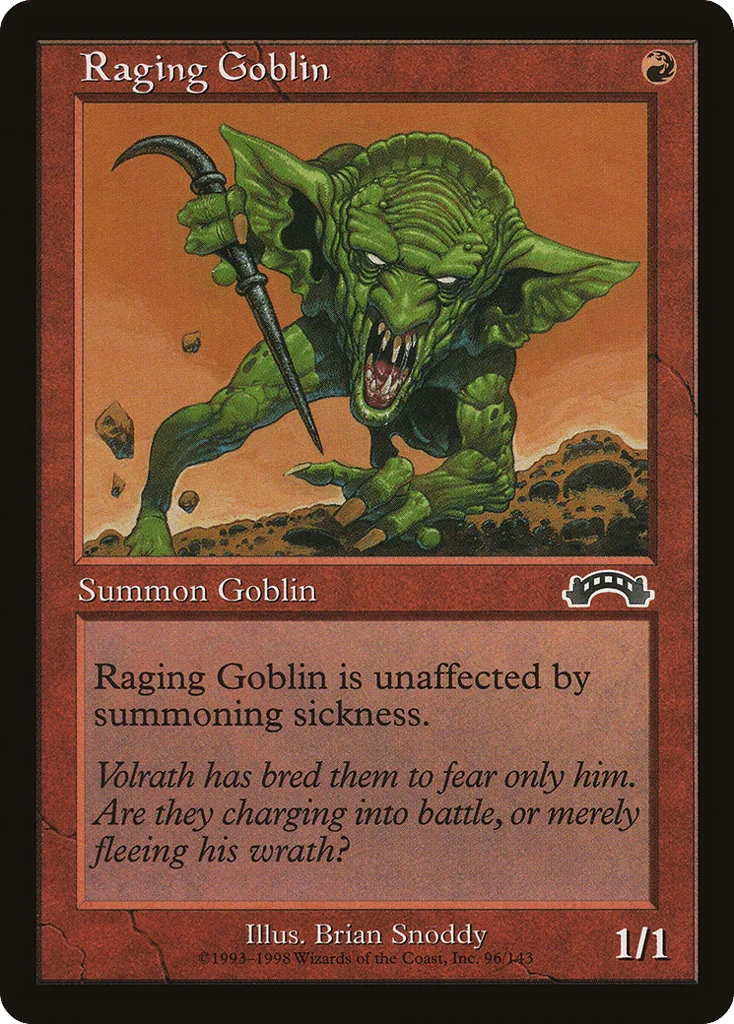 Raging Goblin · Exodus