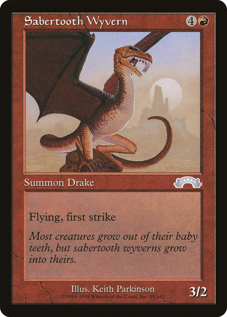 Sabertooth Wyvern · Exodus