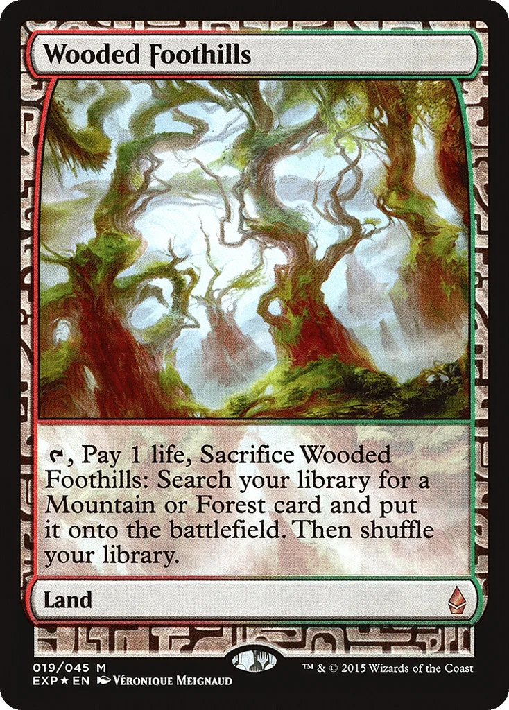 Wooded Foothills · Zendikar Expeditions