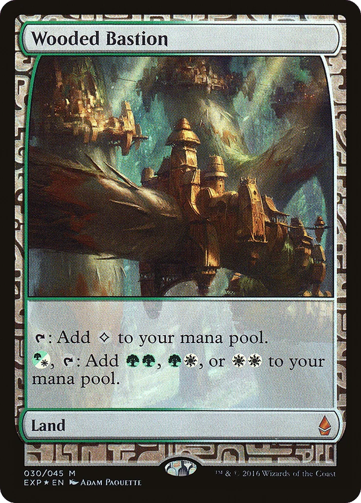 Wooded Bastion · Zendikar Expeditions