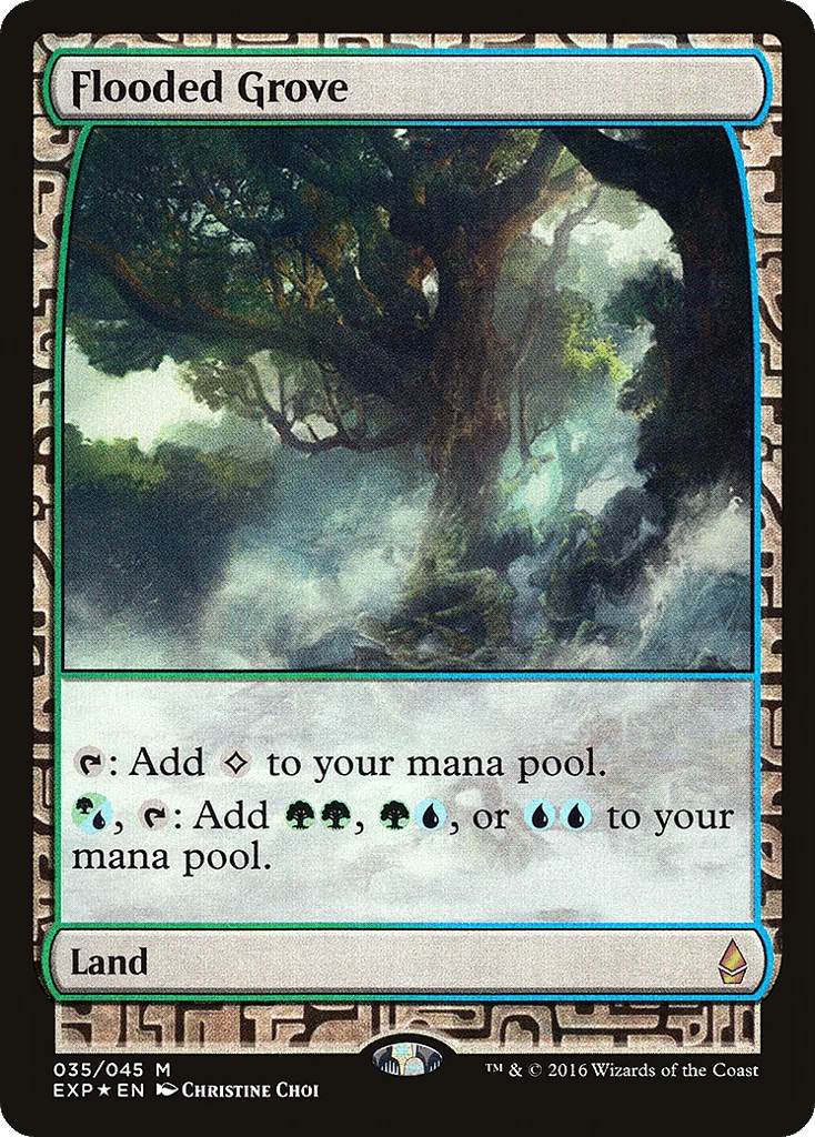 Flooded Grove · Zendikar Expeditions