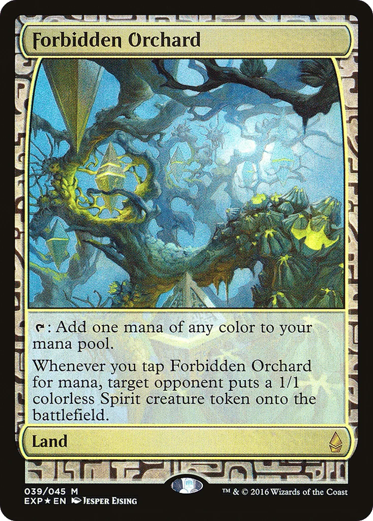 Forbidden Orchard · Zendikar Expeditions