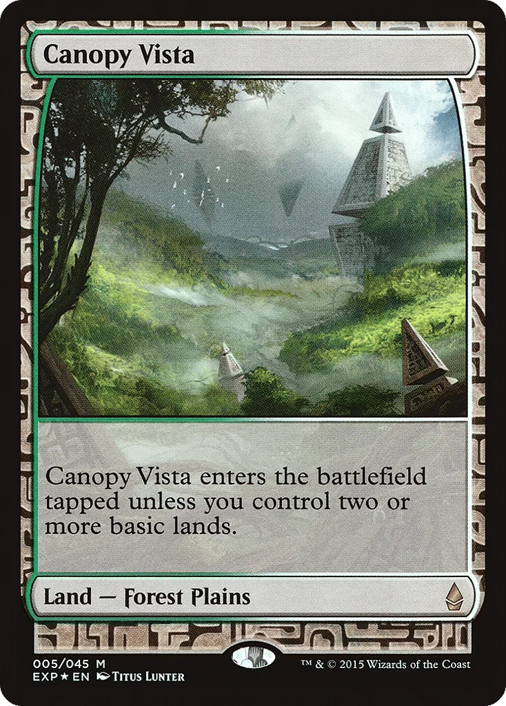 Canopy Vista · Zendikar Expeditions