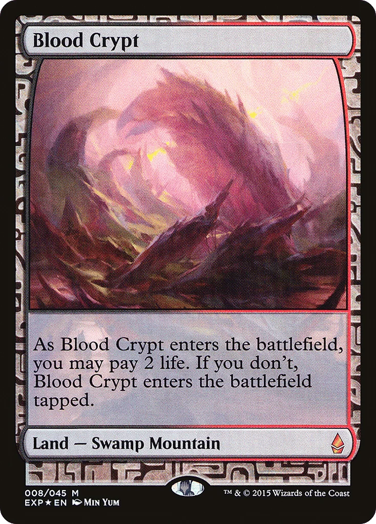 Blood Crypt · Zendikar Expeditions