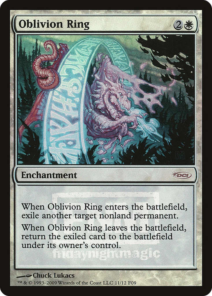 Oblivion Ring · Friday Night Magic 2009