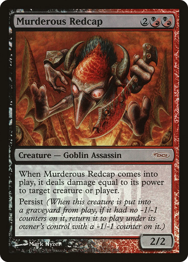 Murderous Redcap · Friday Night Magic 2009