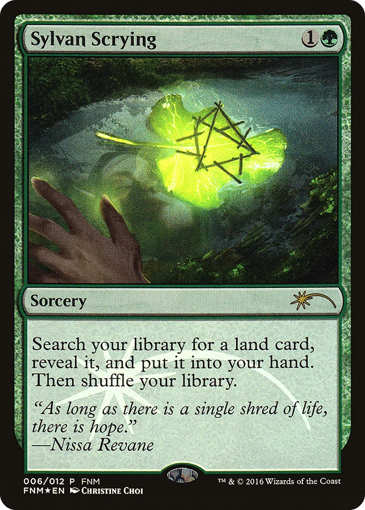 Sylvan Scrying · Friday Night Magic 2016