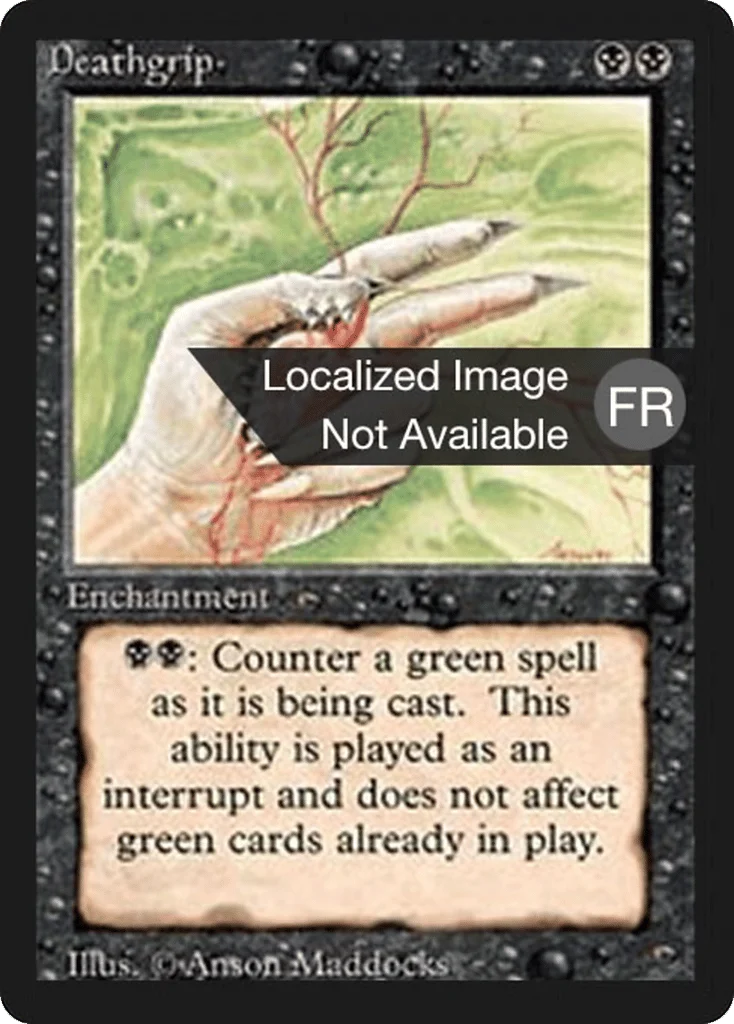 Deathgrip · Foreign Black Border