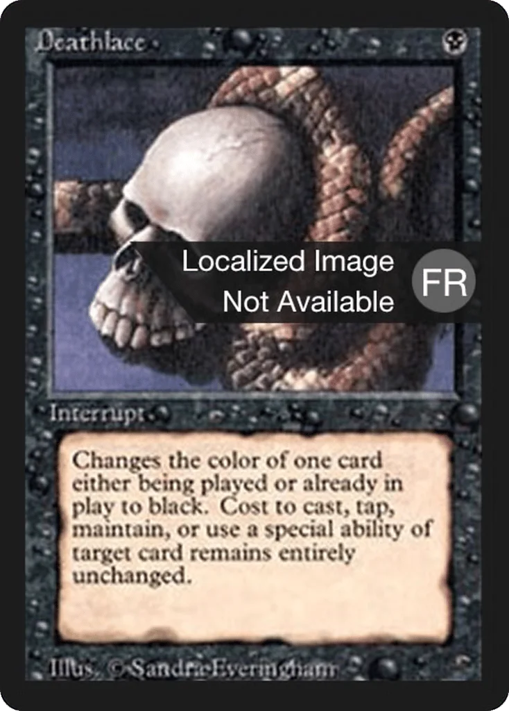 Deathlace · Foreign Black Border
